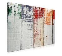 Navaris Tablero de Notas magnético - Pizarra con diseño de Madera Pintada - Pizarra magnética con Marcador Negro y 5 imanes - 90 x 60 CM