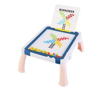 Tablero magnético de dibujo de puntos con bolígrafo | Tarjeta de dibujo de perlas magnéticas - Learning Color doodle Toy Partner Ride Actividades