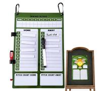 Tablero magnético de posición de béisbol, tablero de posición de bateo borrable, portapapeles de sóftbol de doble cara, guía magnética de enseñanza para deportes al aire libre, entrenamiento de equipo