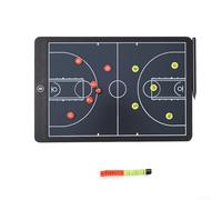 Tablero magnético táctico, tablero electrónico profesional para fútbol, baloncesto, hockey sobre hielo, voleibol, tenis, bádminton para entrenador (baloncesto)