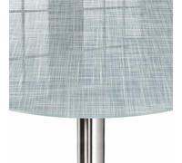 Tablero para Mesa ø 80 cm | Estampado Decorativo | Tela gris | Restyling de Muebles | Bordes Pulidos | para Mesa de Comedor, Salón y Oficina | Vidrio Templado