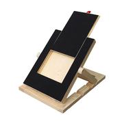 Tablero para rascar uñas de perros: panel de grano resistente, lámina para patas de cachorro, placa con textura de garra, estación de archivo, superficie de aseo antideslizante | Superficie canina de