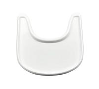 Tablero para silla alta Stokke Tripp Trapp, bandeja para silla alta, juego de mesa para silla alta PP, juego de mesa para silla alta, 42 x 42 cm (blanco)