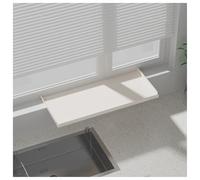 Tablero para ventana， Placa extensora for alféizar de ventana, estante magnético almacenamiento for, extensor encimera acero al carbono impermeable(50x25cm/19.69x9.84in)