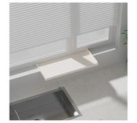 Tablero para ventana， Placa extensora for alféizar de ventana, estante magnético almacenamiento for, extensor encimera acero al carbono impermeable(50x15cm/19.69x5.94in)