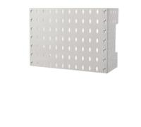 Tablero Perforado, Pantalla Montada en la Pared, Estante de Almacenamiento Multifunción, Cubierta de Tubería para Calentador de Agua a Gas con Almohadillas Adhesivas