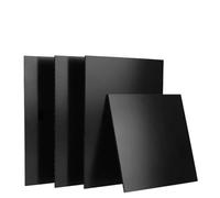 Tablero plástico fenólico, Tamaños múltiples gruesos eléctricos negros del tablero 3-20m m de la baquelita resina fenólica(100x 100x20mm)