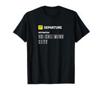 Tablero publicitario Aeropuerto Salida Ciudad Ho Chi Minh Camiseta