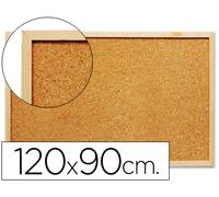 Tablero Q-Connect Cortica con marco de madera 1200 X 900 mm