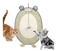 Tablero Rascador para Gatos - Poste de Rascado para Interiores - Juguete Colgante Antiañazos para Divertirse en Hogar Sofá Muebles
