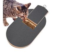 Tablero rascador para perros - Tablero de uñas para perros de madera, de comida extraíble | Juguete duradero para el cuidado de las patas de mascotas, almohadilla de aseo interactiva de madera co