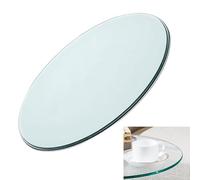 Tablero Redondo Mesa De Centro De Vidrio Templado, Cristales Para Mesas Tablero Para Comedor, 7mm Placa De Protección De Repuesto Para Muebles(48CM(18.8IN))