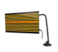 Tablero Reflector de Abolladuras, Tablero de Alambre de Luz LED para Eliminación de Abolladuras con Soporte Ajustable, para Reparación de Daños por Granizo en Carrocerías