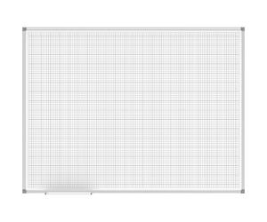 Tablero reticulado MAULstandard, blanco MAUL, retícula de 10 x 10 / 50 x 50 mm