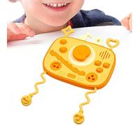 Tablero Sensorial de Silicona - Puzzle Educativo de Silicona,Actividades Sensoriales - para Niños y Niñas de 1 a 3 Años, Enfoque, Estado de Ánimo, Cumpleaños, Viaje, Avión, Aula