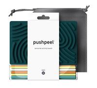 Tablero sensorial Pushpeel: Juguete de silicona para aliviar el estr s, la ansiedad, el TDAH y el autismo | Silencioso y sin ensuciar | Ni os a p