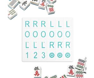 Tablero Solo Mahjong Para Práctica - Tablero De Entrenamiento De Juegos De Fichas Para Jugadores Individuales | Divertido Juego Educativo Para El Hogar, Viajes, Celebraciones, Familia, Principiantes Y