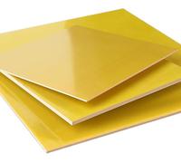 Tablero ultrafino de fibra vidrio, lámina laminada epoxi 3024, placa aislante, Panel FR4 for PCB, paquete batería, bricolaje(300mm*400mm*5mm 1Pcs)