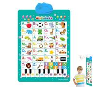 Tableros de arte del lenguaje para, carteles fonéticos de pared sonoro para el aula - Carteles de sonido educativos Tablero de pared de sonido,Cartel fonético electrónico, aprendizaje preescolar