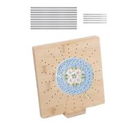 Tableros de bloqueo para proyectos de ganchillo, juego de tablas de bloqueo de tejer, accesorios de manualidades con clavija para principiantes, adultos, mamá, abuelas, proyectos creativos