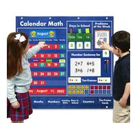 Tableros De Bolsillo - Actividades Modulares De Ayuda De Doble Cara | Materiales Didácticos De Tableros De Bolsillo - Para Niño Niña Profesor Padres Vacaciones Aula Hogar Preescolar Primaria