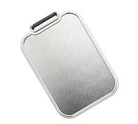 Tableros de corte de titanio para cocina, tabla de cortar de doble cara, no deslizante, accesorio para carcutería vegetal, tabla de corte de titanio de alimenticio puro para preparar la comida