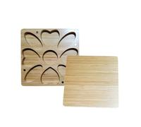 Tableros de cuentas de madera para hacer joyas, bandejas de abalorios, alfombrillas de diseño de joyas, textura de madera para collar y alfombrilla de cuentas hecha a mano