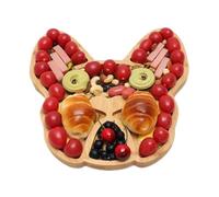 Tableros de embutidos - Bandeja de madera con forma de perro, plato de cocina, para cocina, fiesta, vacaciones, picnic al aire libre, reunión familiar, despedida de soltera, celebración de cumpleaños