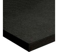 Tableros de madera mdf hidrofugo negro a medida de 9mm de grosor de cualquier tamaño. (100 x 80)