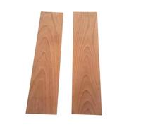 tableros de madera, North American Red Cherry Wood Veneer Log - 2mm Thick, 100mm Wide, 100-500mm Long for DIY(3PCS 100x400mm-2mm)