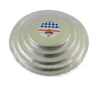 Tableros de pastel - tambores de pastel de 10 pulgadas alrededor | 8 pulgadas | Rondas de pasteles de cartón | Cardboard base de pastel | Pastel de aniversario de bodas | Platos desechables para