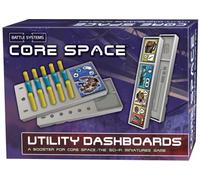 Tableros de utilidad espacial central - Battle Systems Cooperative / Solo SciFi Dungeon Crawler Juego de mesa