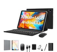 Tablet Android 13 2024 Última tableta Octa-Core de 10 pulgadas, 128 GB de ROM + 16 GB RAM (8 + 8 virtual) + 1 TB de expansión, tableta WiFi 5G con cámara de 13 MP + 8 MP, batería de 8000 mAh, tableta