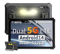 Tablet Blackview Active 10 Pro 11" 512GB 5G 30000mAh Android 14 Negra