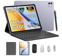 Tablet Blackview Link 8 12,7" 256GB WiFi 8400 mAh Android 15 con teclado Plata