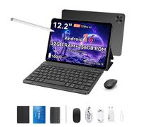 Tablet Blackview Mega 5 4G 12,2" 8GB 256GB Gris con Stylus Pen y Teclado, batería 10000mAh