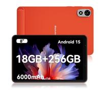 Tablet Blackview Zeno 1 8" HD 90Hz 6GB 256GB WiFi/4G 6000mAh Android 15 Naranja