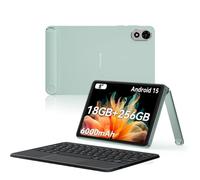 Tablet Blackview Zeno 1 8" HD 90Hz 6GB 256GB WiFi/4G 6000mAh Android 15 Verde + Teclado Bluetooth