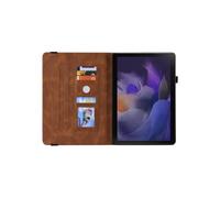 Tablet case - NOBRAND - Samsung Galaxy Tab A9 PLUS 11" - TPU and PU leather - Brown - Optimal protection