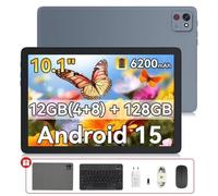 Tablet Cubot Tab 65 WiFi 10,1" 4GB 128GB Gris con Teclado
