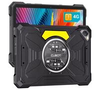 CUBOT Tab Kingkong S - Tablet 10.1" HD+ 90Hz, 16GB RAM (6GB+10GB Ext.), 256GB ROM, 4G Dual SIM, Cámara 48MP, Batería 15300mAh, Android 15, Unisoc T616, Negro.