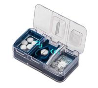Tablet Cutter Splitter, Double Layer Tiny Pill, 3cm Portable Pill Cutter for Hospital Work Elderly Adults Nurses Travel School Health Accessory Cutting Tool for Safe Convenient Daily Medication