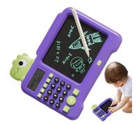 Tablet de Escritura LCD para niños, de Escritura a Mano para niños | Niños 2 en 1 Tableta LCD eléctrico | Educativo Colorido fácil de Limpiar para niños