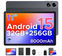 Tablet Doogee Tab G6+ 11" 256GB 4G con teclado y ratón Gris