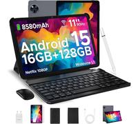 Tablet DOOGEE U11 4GB 128GB 11" 90Hz 8580mAh Android 15 Octa-Core Negra + Pack de Accesorios