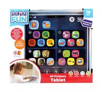 Tablet educativa InfiniFUN Mi Primera Tablet multicolor táctil y sonora
