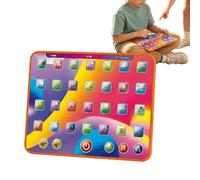 Tablet Educativa,Interactivo Electrónico para Ortografía Y Lectura - Tablet Interactiva Educativa | para Niños Mayores De 3 Años, Juegos Interactivos para La Ampliación del