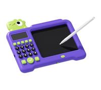 Tablet Escritura LCD - Pizarra Eléctrica 2-en-1 Dibujo & Escritura | Tablet Borrable con Matemáticas Orales & Clásicos Chinos, Recargable USB | Para Niños 3-6 Años