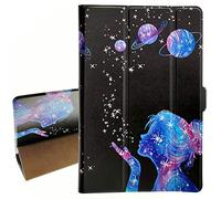 Tablet Funda Compatible para SPC Gravity 5 Funda Tablet Soporte Cuero Case Cover CD