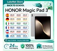 Tablet HONOR Magic Pad 3 Versión Global, Pantalla LCD 3K de 13.3'' y 165Hz, Snapdragon 8s Gen 3, Batería de 12450mAh, Android 15 Grey 16 512GB